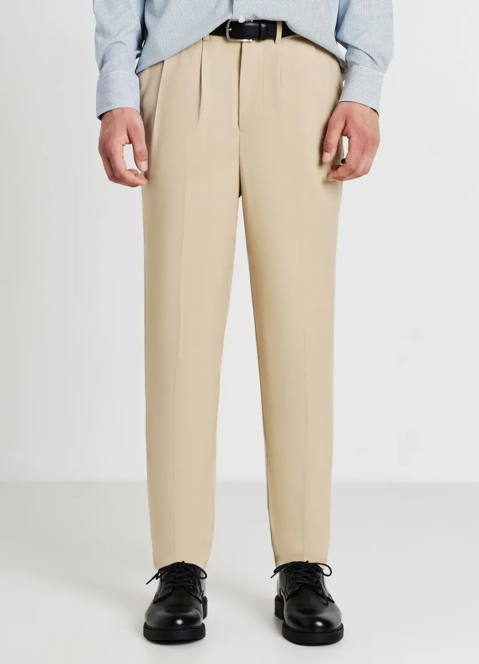 Calliope pantalon homme à pinces classique