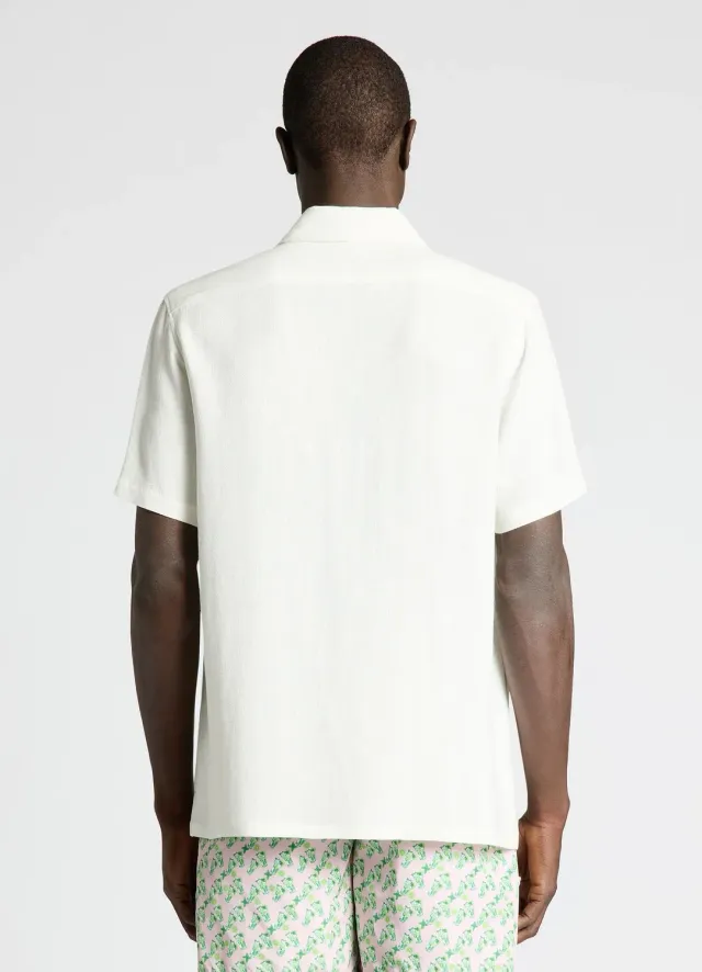 Calliope chemise homme lin manches courtes relaxed