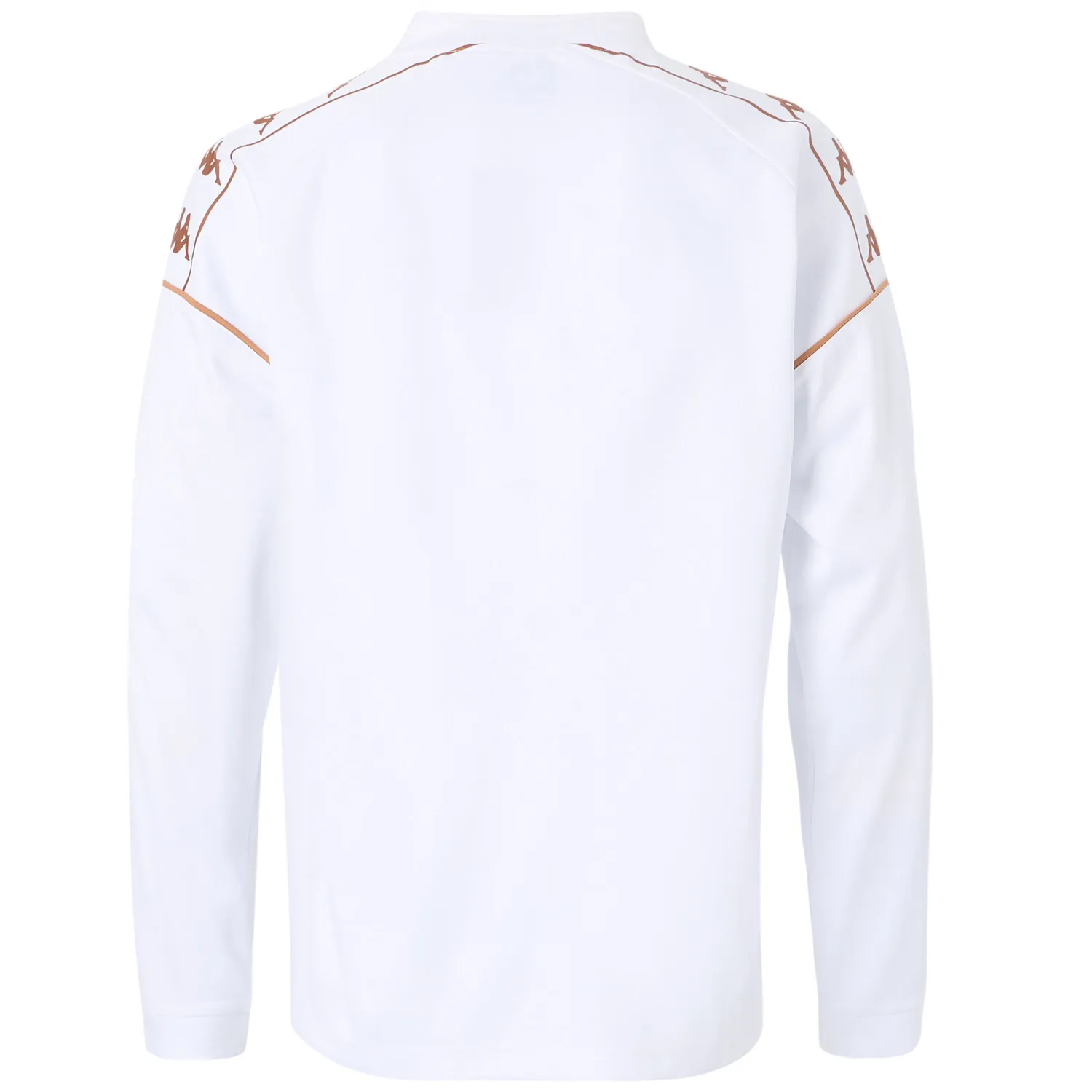 Robe di Kappa Massolo sweat blanc homme demi-zip