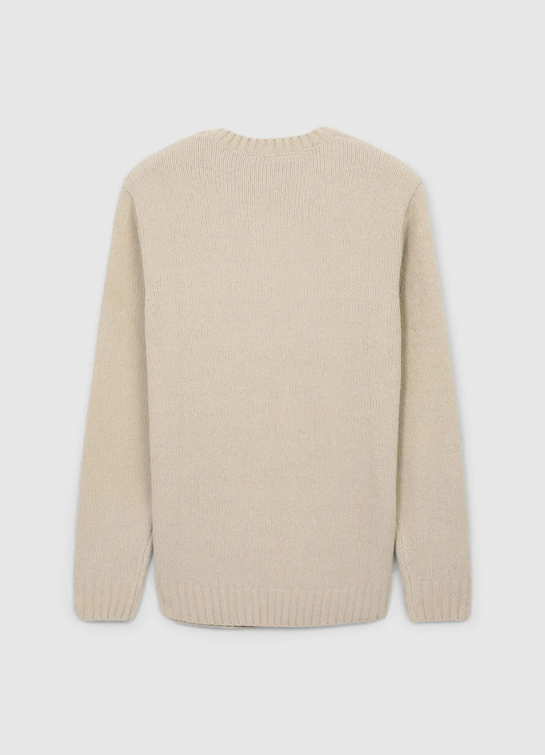 Calliope pull chenille homme col rond manches longues