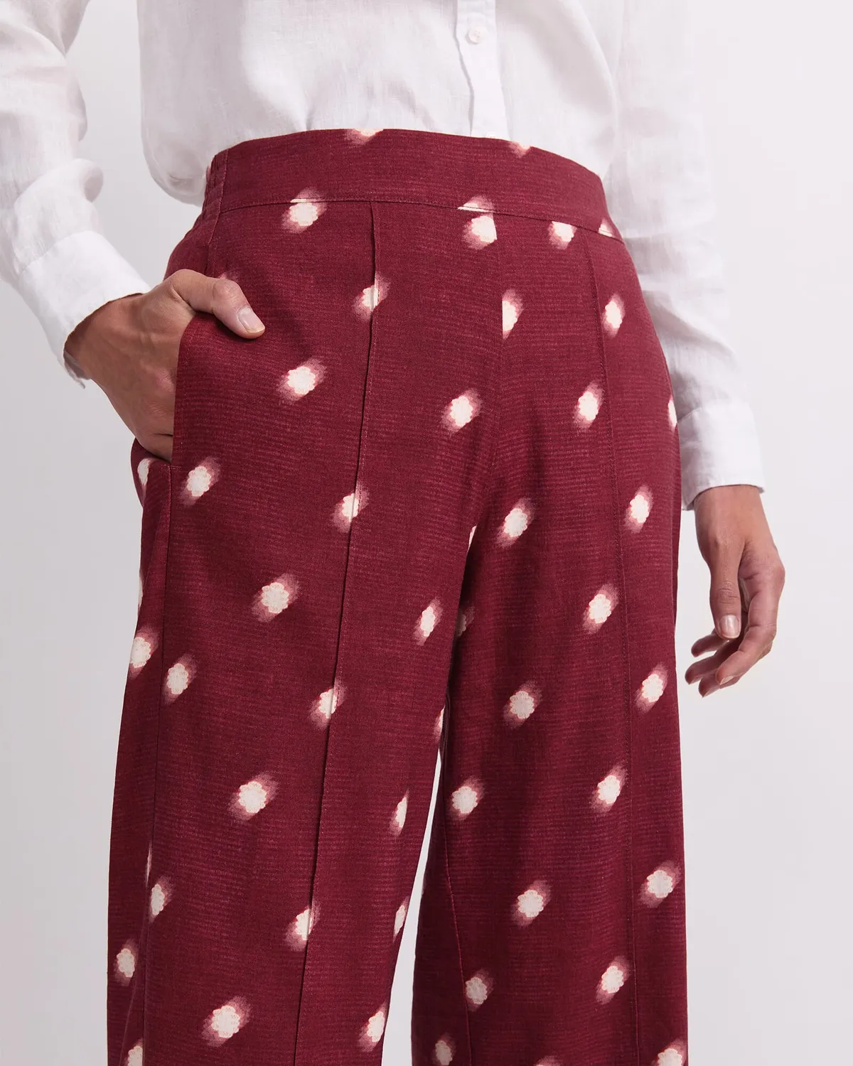 Sportscraft Rosa Spot Pantalon à pois femme