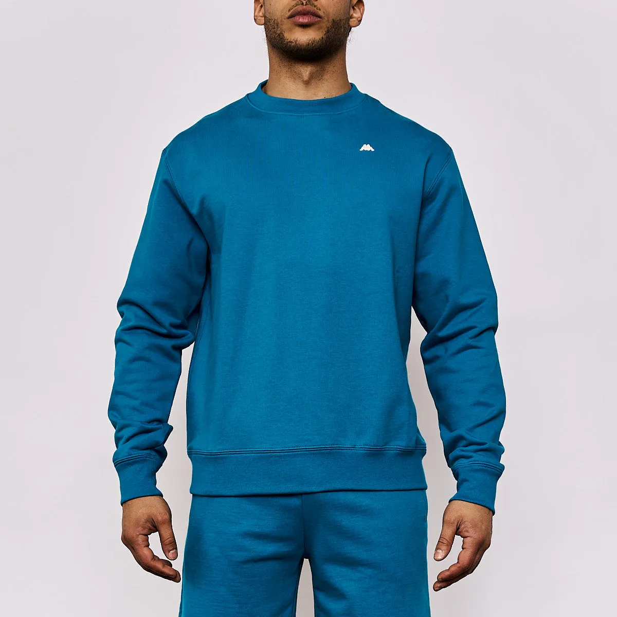Robe di Kappa Grevan sweat bleu unisexe coton