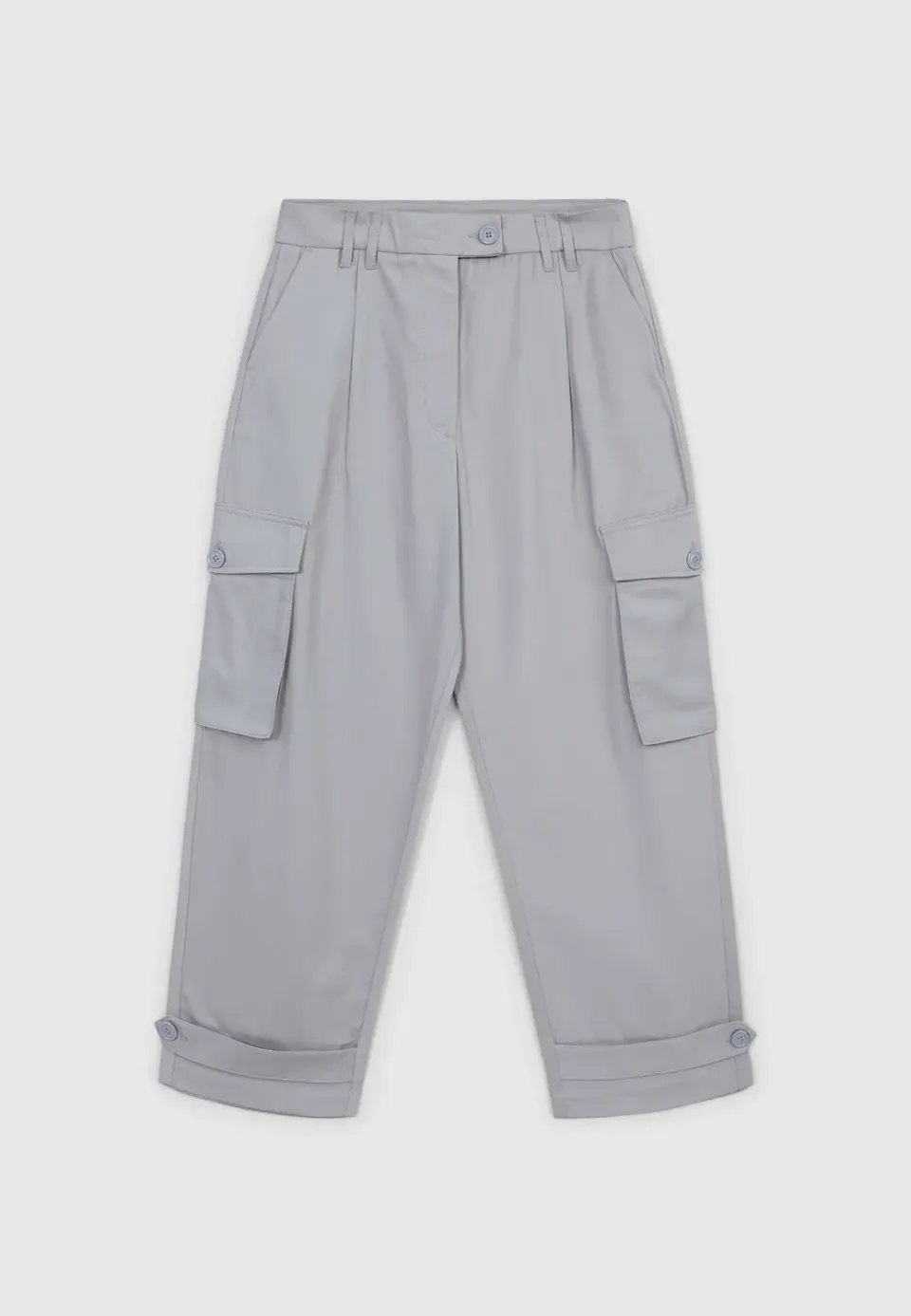 Calliope pantalon cargo coton pinces femme