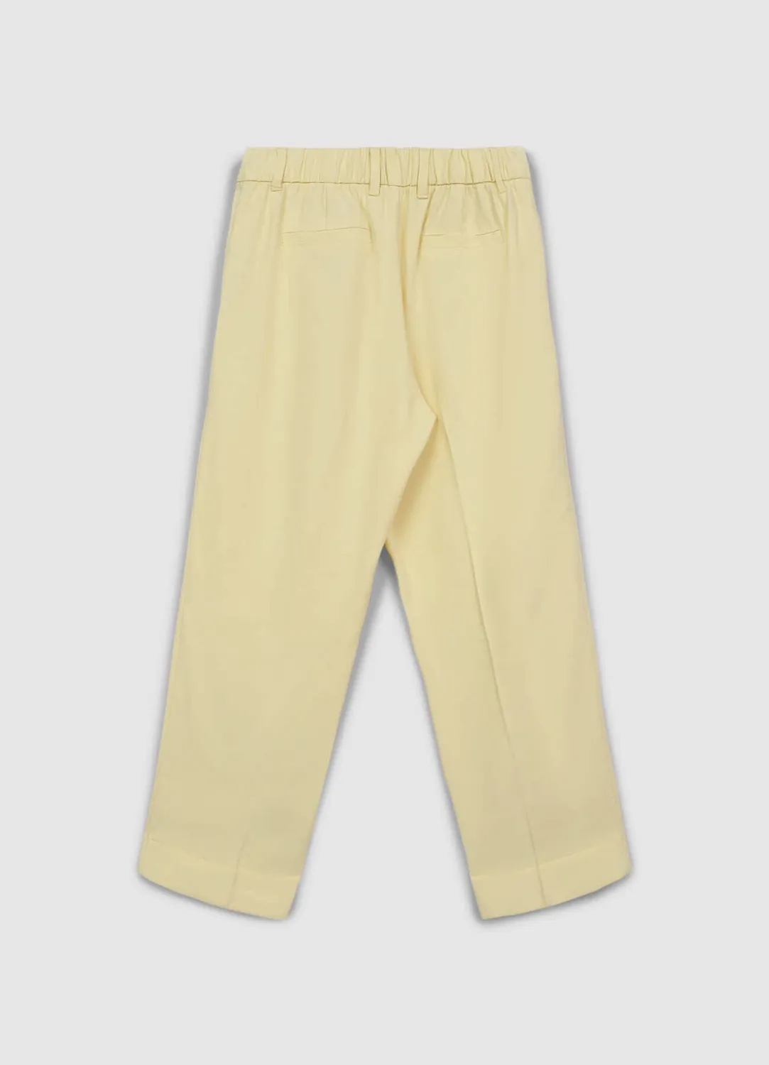 Calliope Pantalon classique femme revers regular