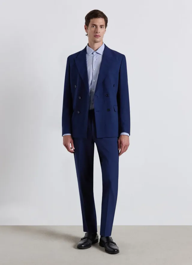 Calliope Pantalon straight tailleur pantalon homme pli