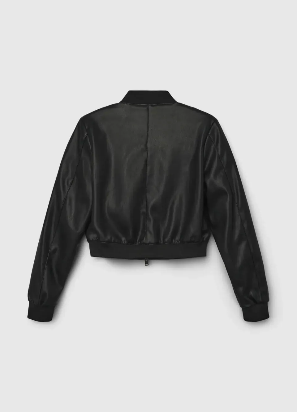 Calliope bomber simili-cuir zip femme