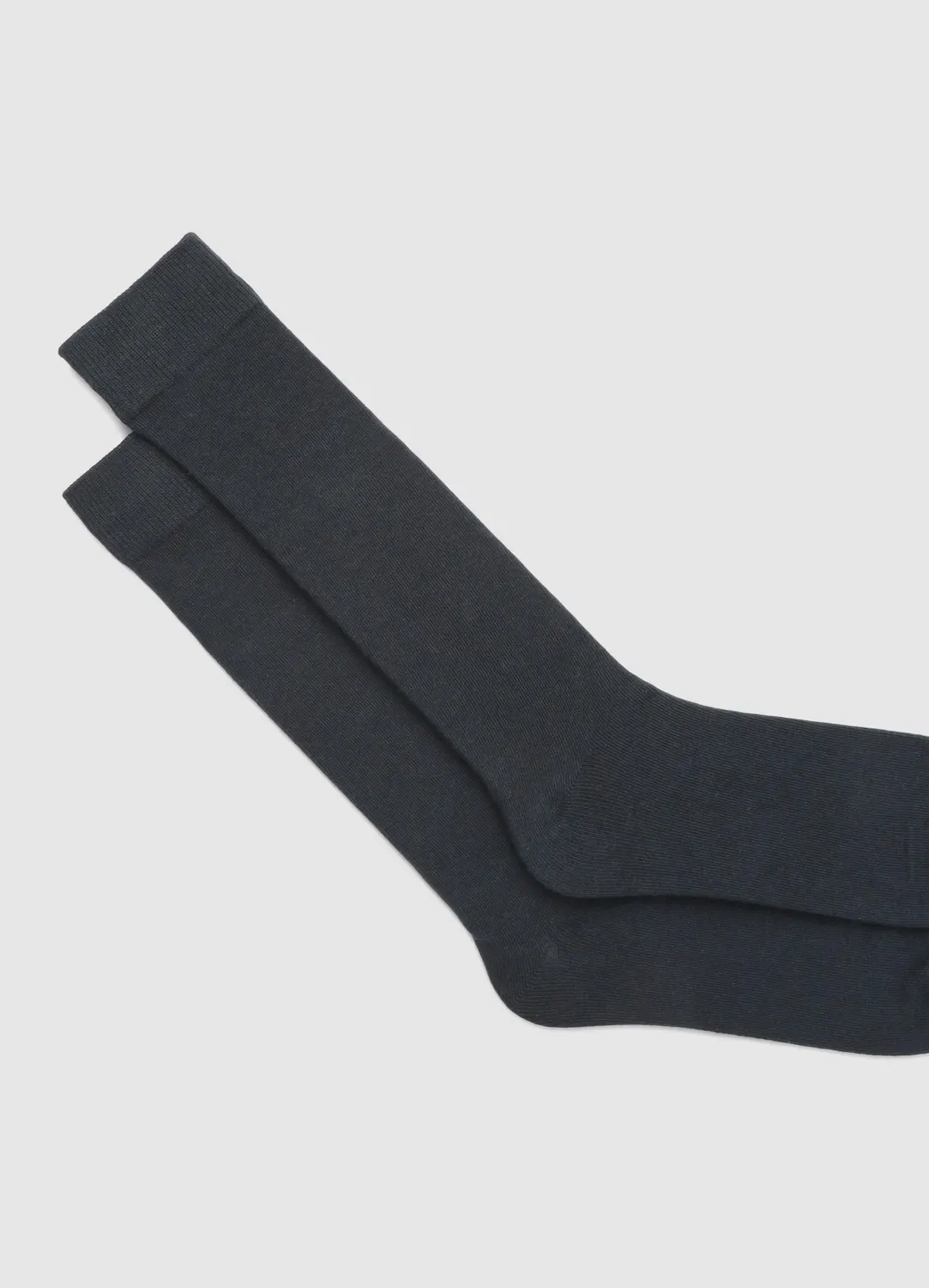 Calliope chaussettes hautes unies homme coton