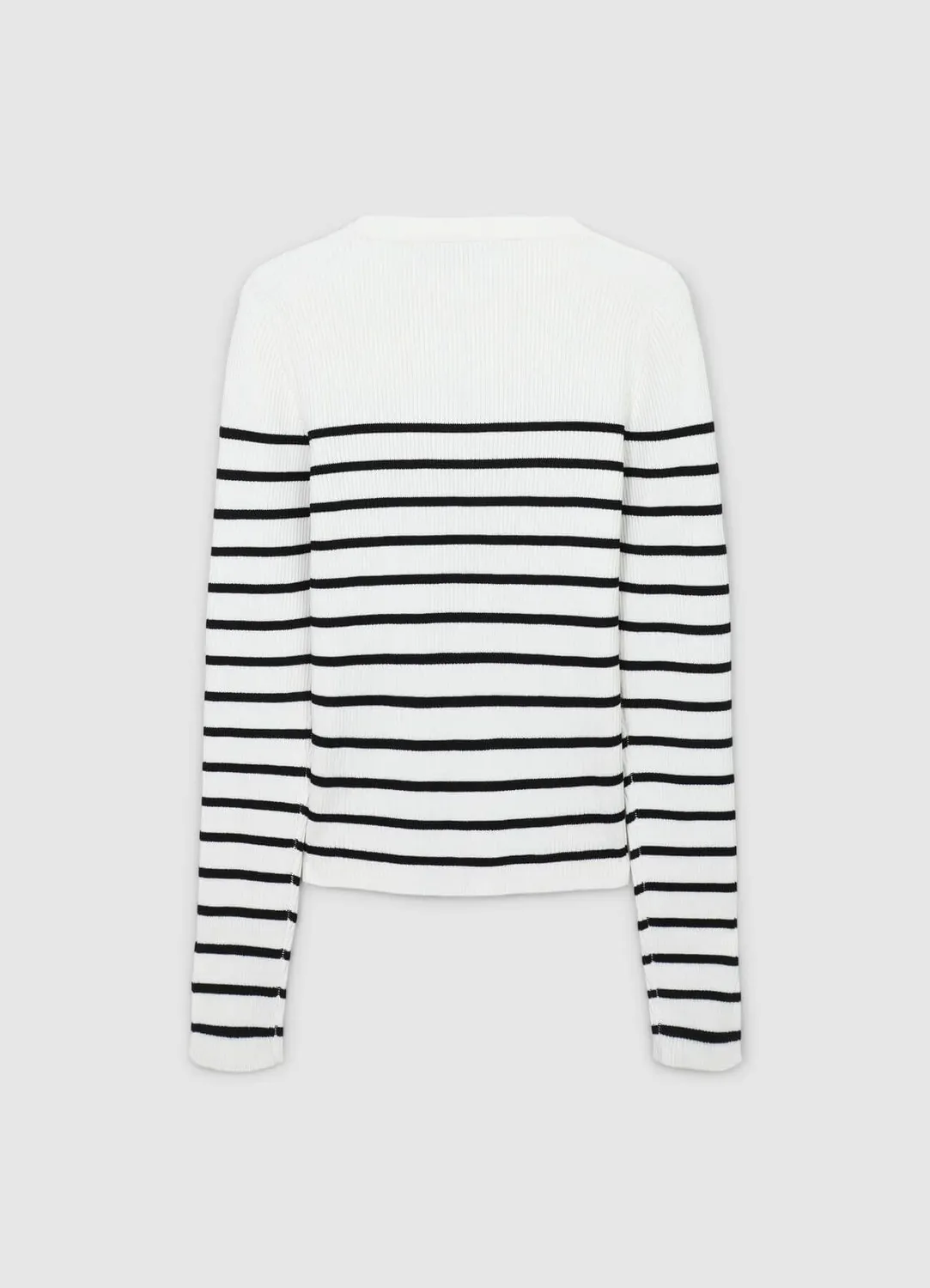 Calliope pull col rond rayé femme manches longues