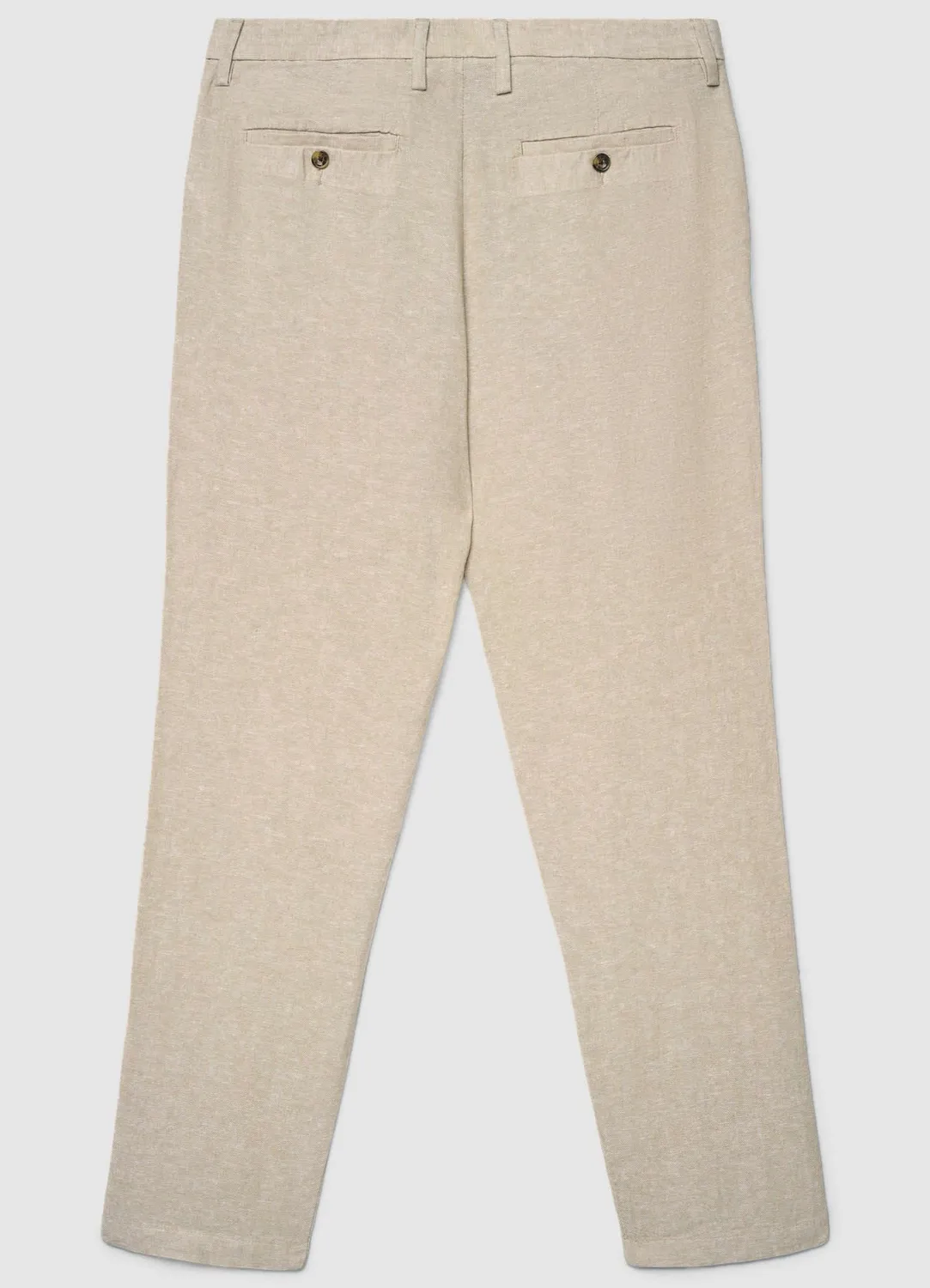 Calliope pantalon chino homme lin coupe droite