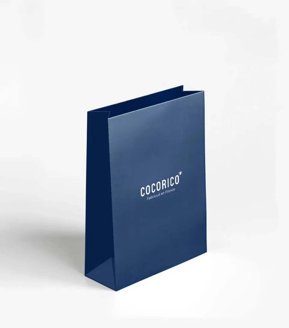 Cocorico Pochette cadeau kraft petite logotée