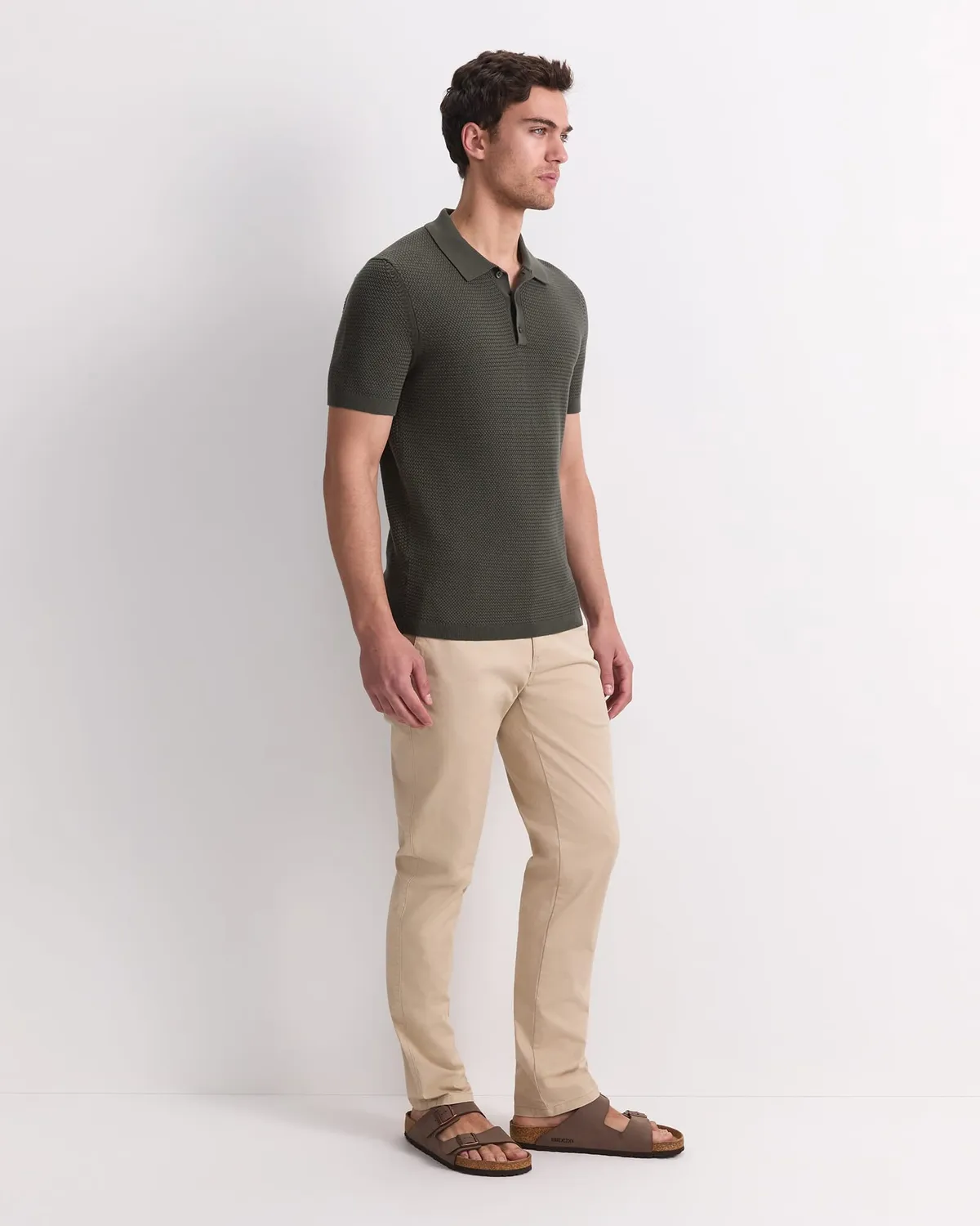 Sportscraft Alec polo maille coton manches courtes