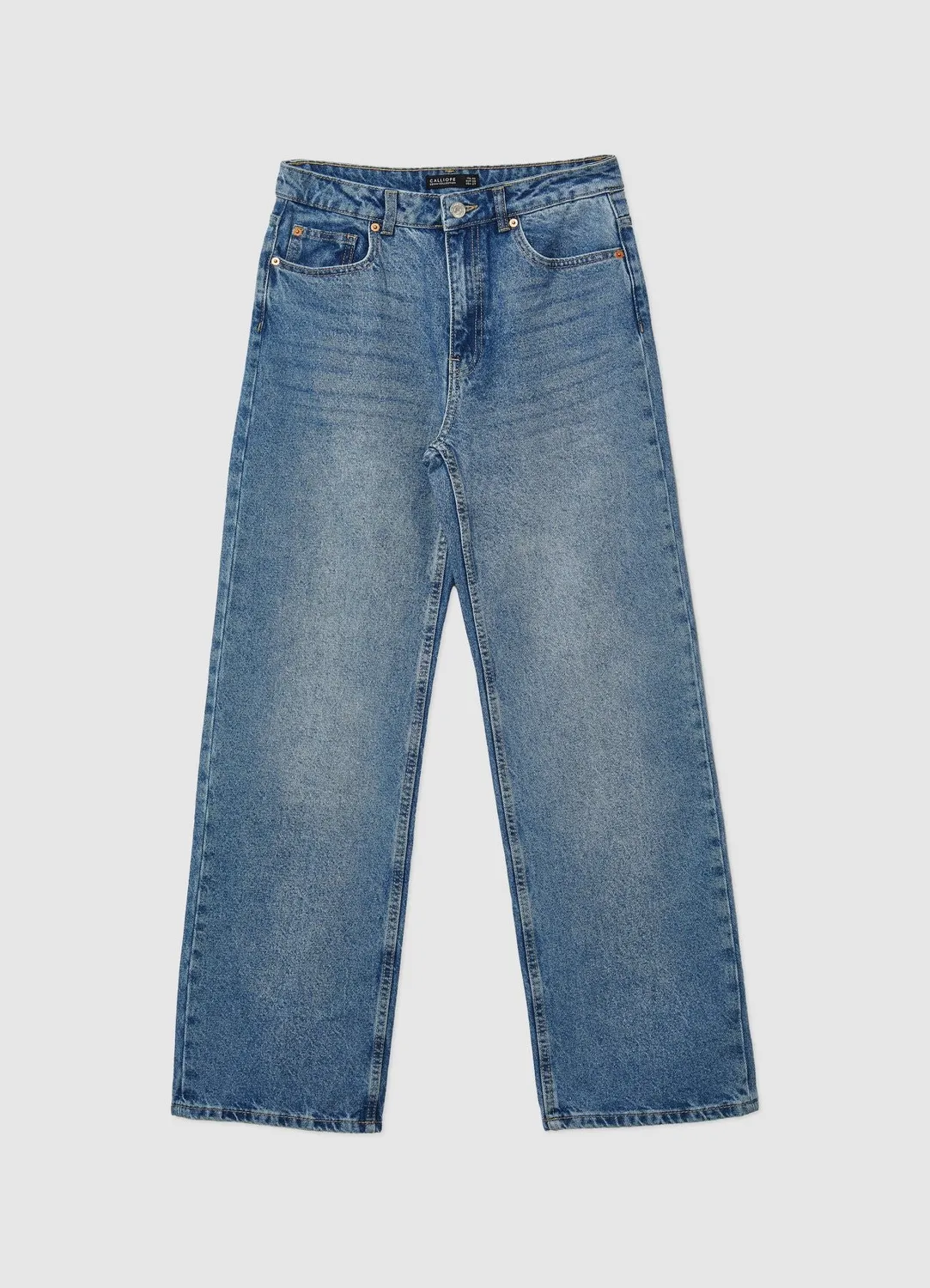 Calliope Wide Leg Jean Femme Taille Haute
