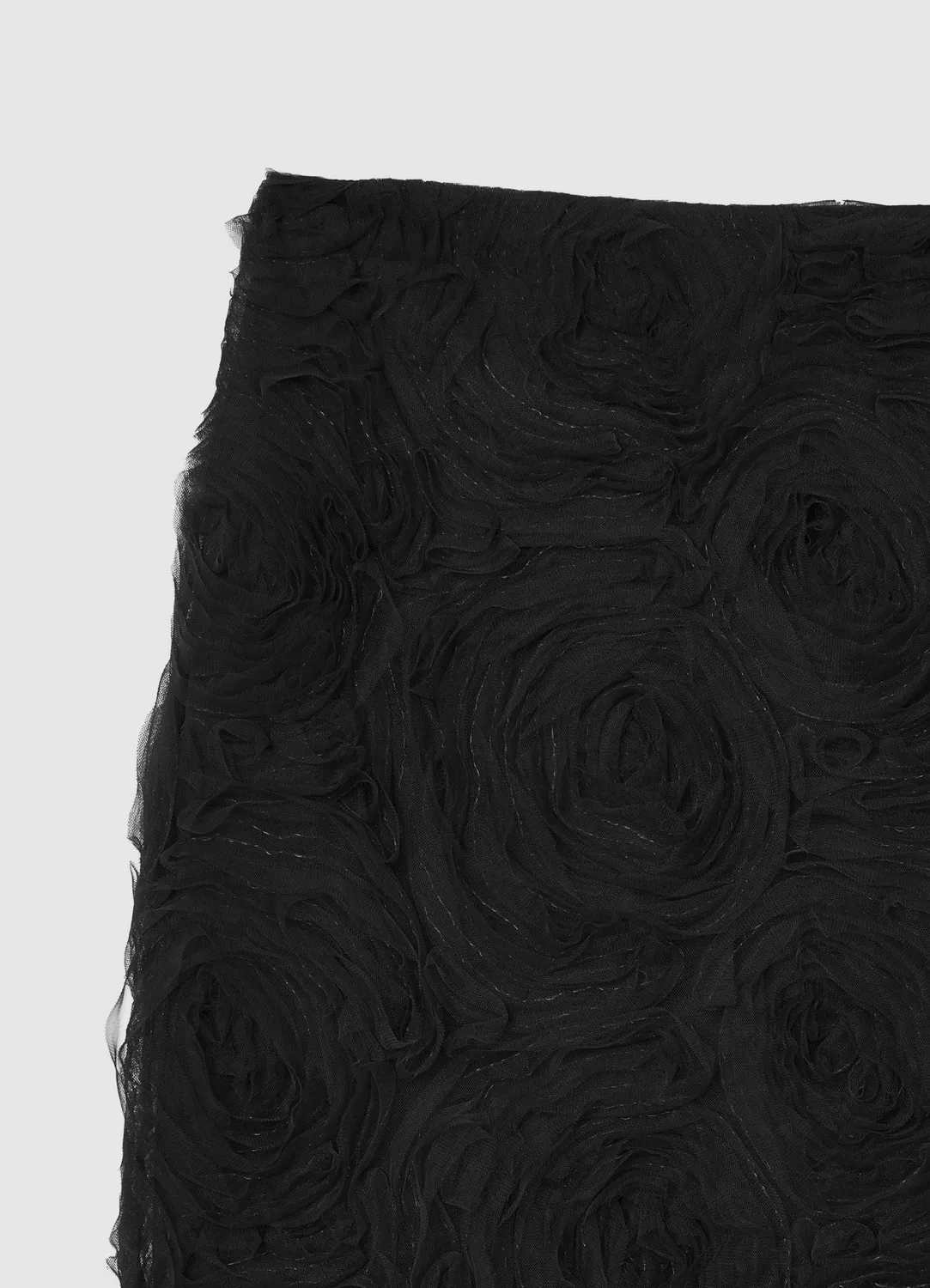 Calliope minijupe tulle rose femme effet 3D