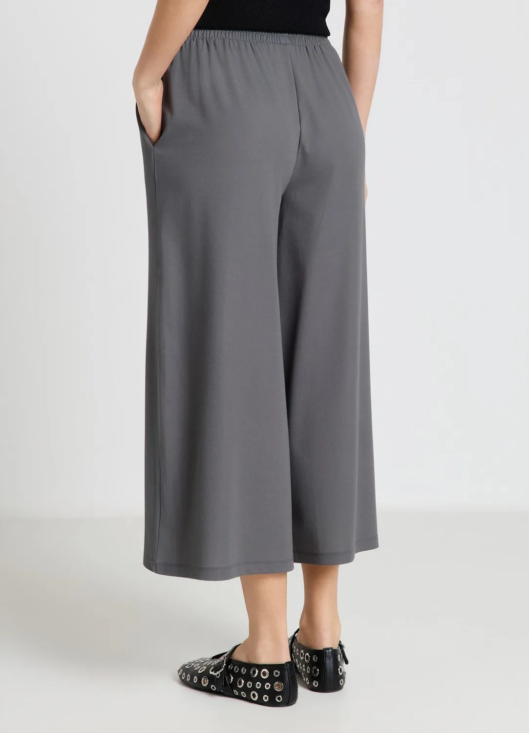 Calliope pantalon jogging crop femme taille haute