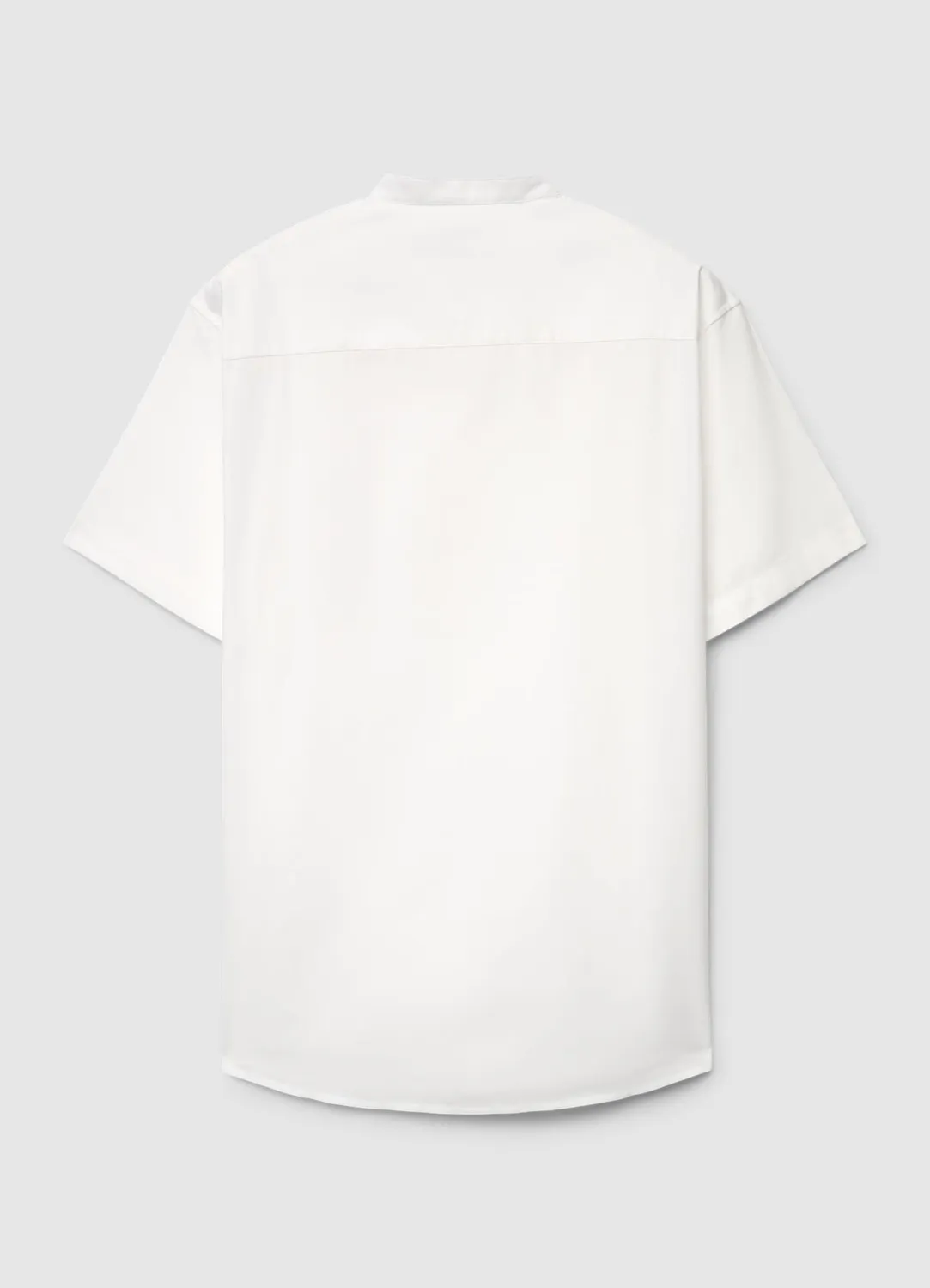 Calliope chemise homme col coréen manches courtes