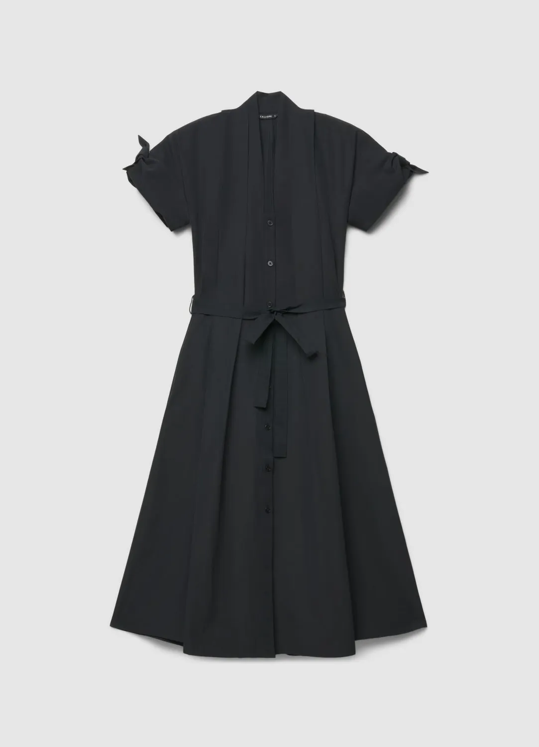 Calliope Atelier robe chemisier femme ceinturée