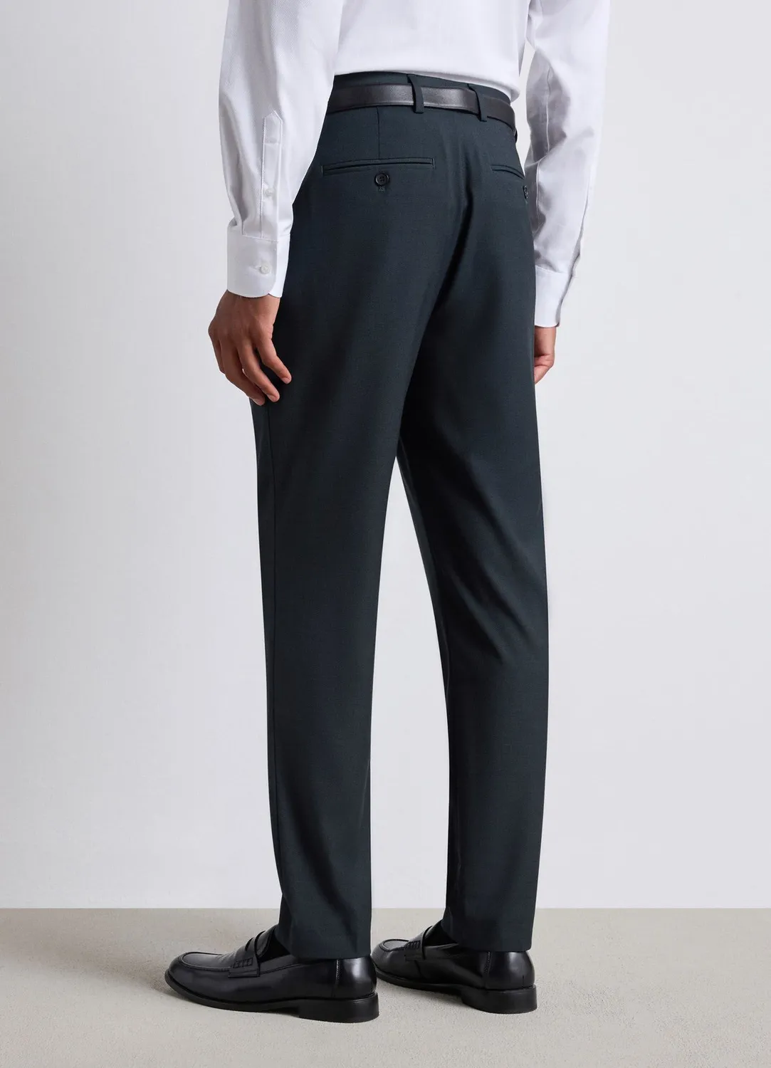 Calliope pantalon homme straight à pli uni