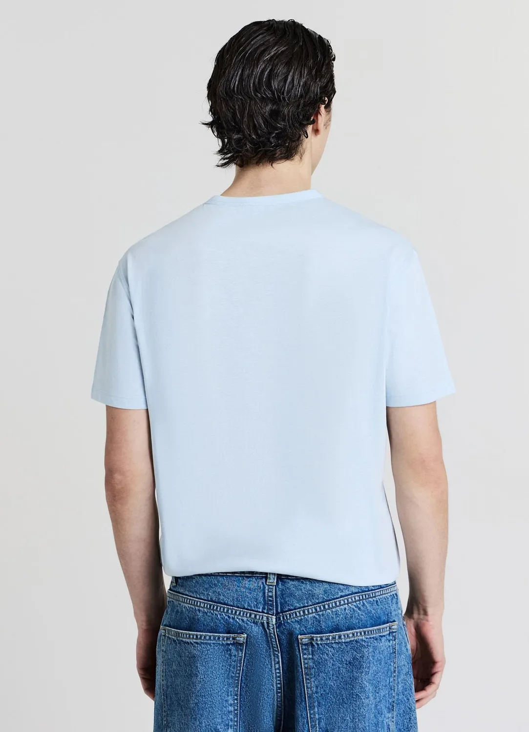 Calliope Serafino T-shirt homme coton uni