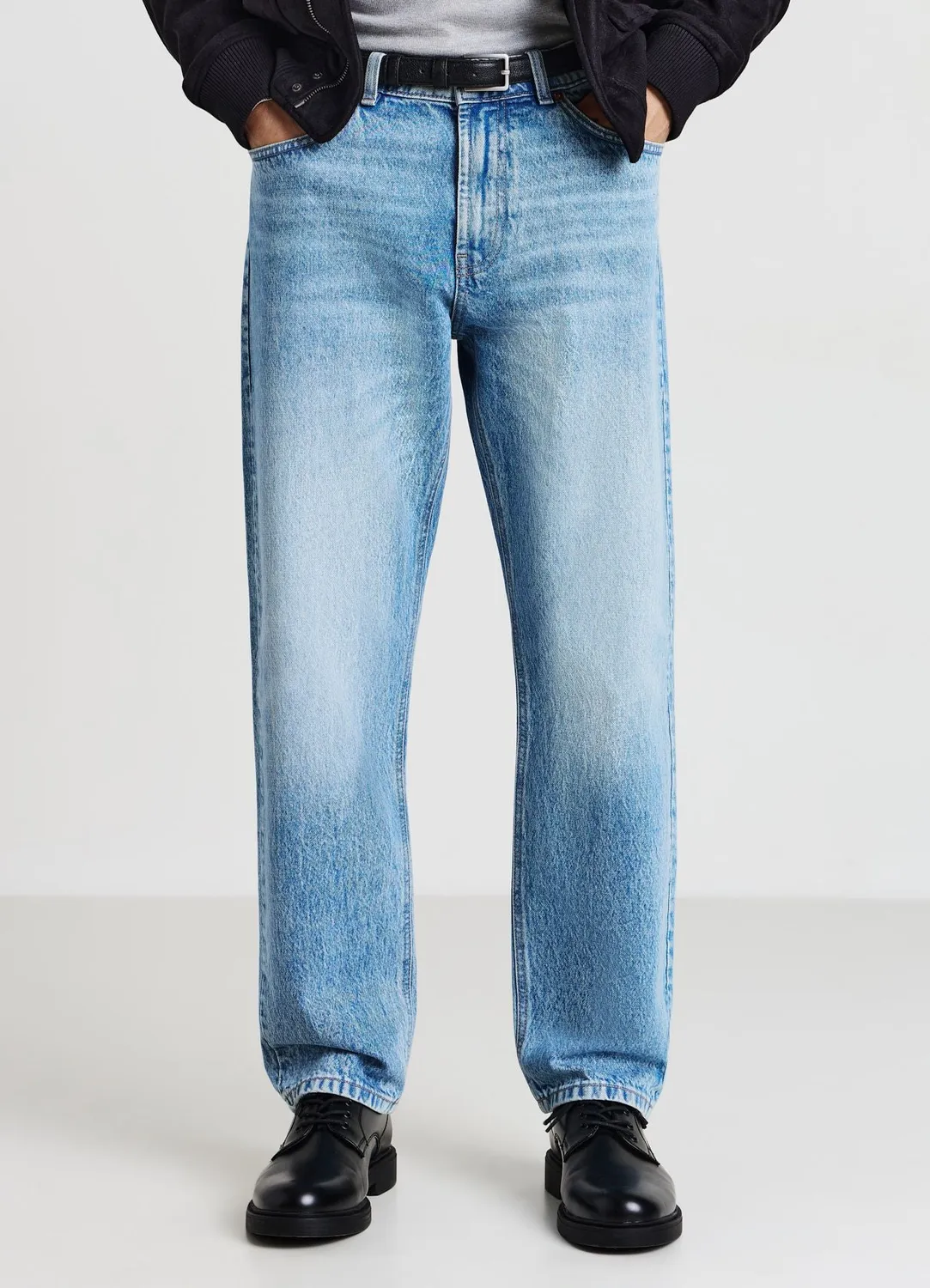 Calliope jean relaxed homme coupe droite