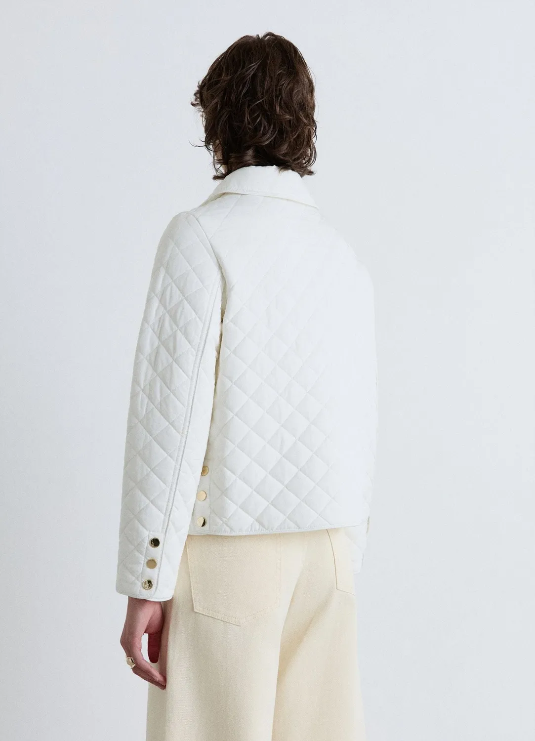 Calliope Veste matelassée losanges femme unie