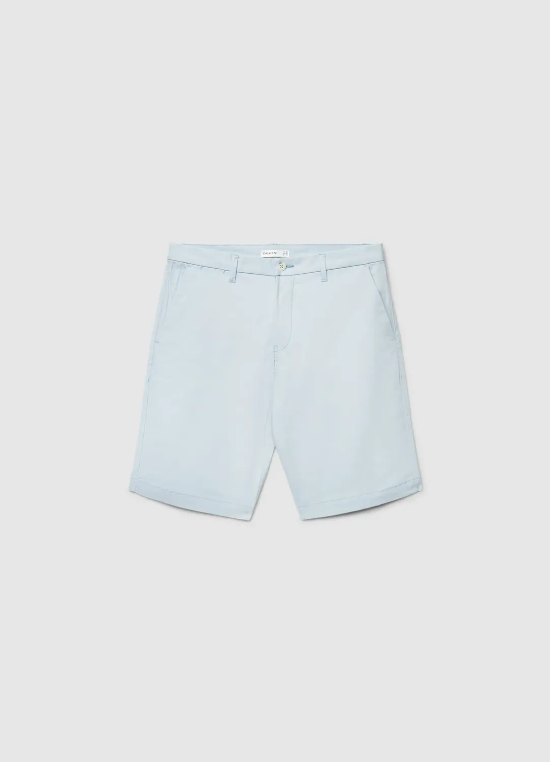 Calliope short chino homme uni coupe regular