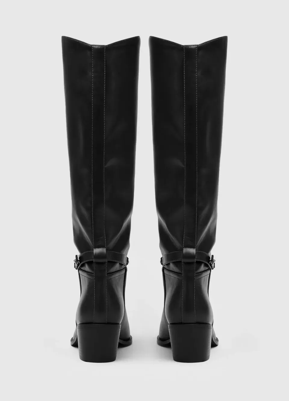 Calliope camperos bottes femme talon 6 cm noir