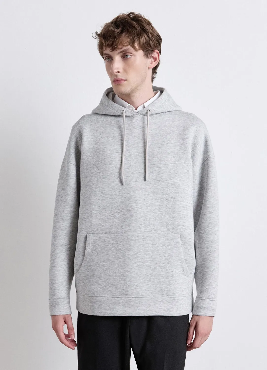 Calliope sweat à capuche homme uni poche kangourou