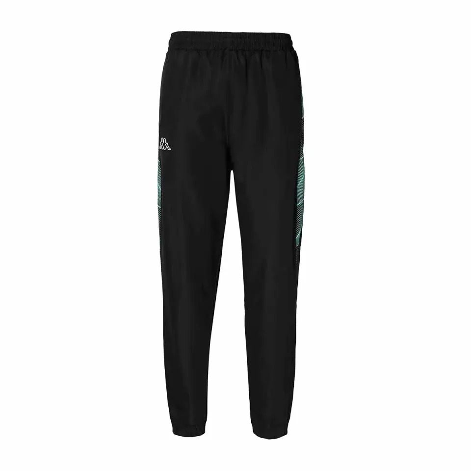 Kappa Ecale Sportswear pantalon noir homme coupe droite