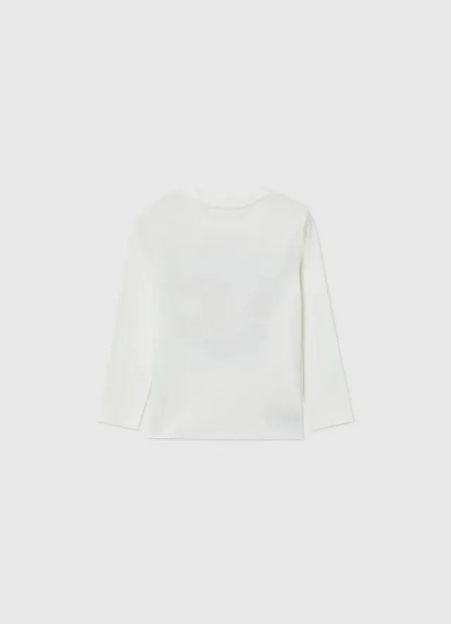 Calliope t-shirt ours garçon 7-8 ans manches longues