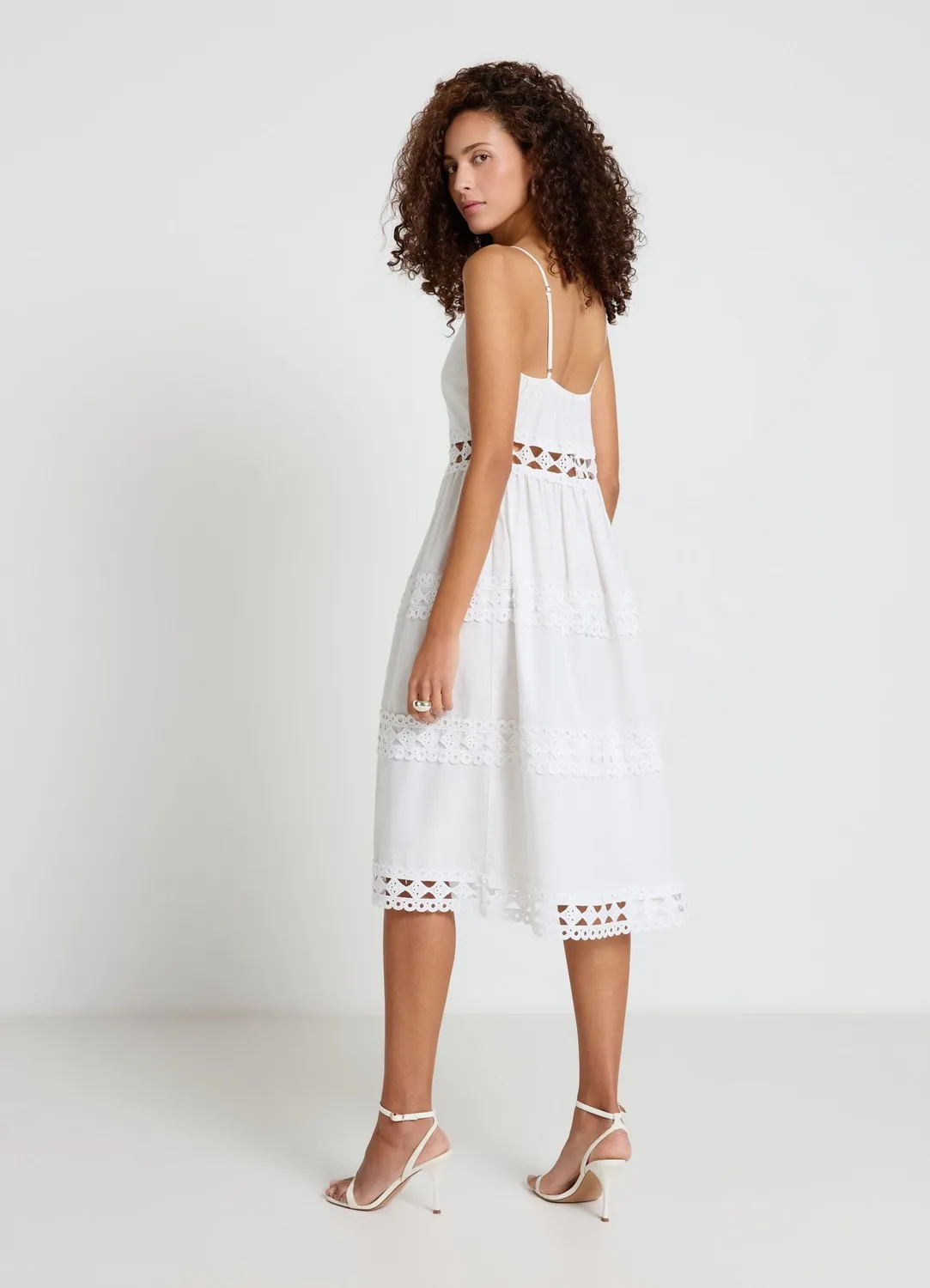 Calliope robe longue boutons femme bretelles