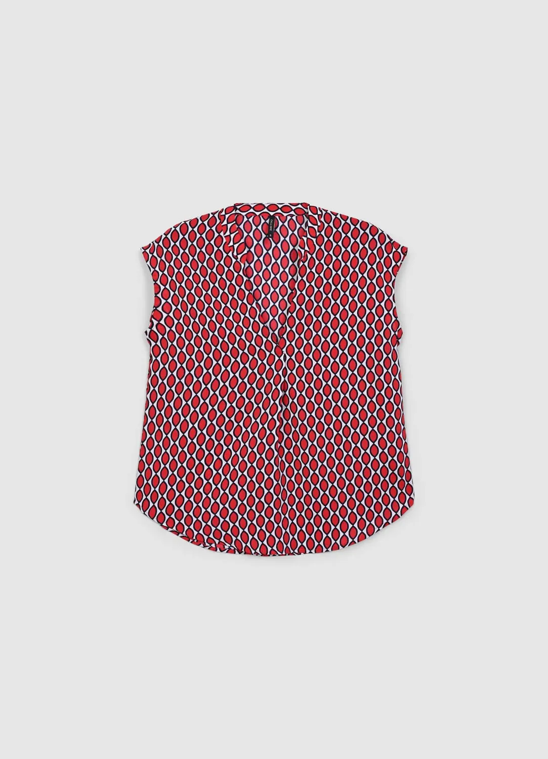 Calliope chemise femme sans manches col coréen