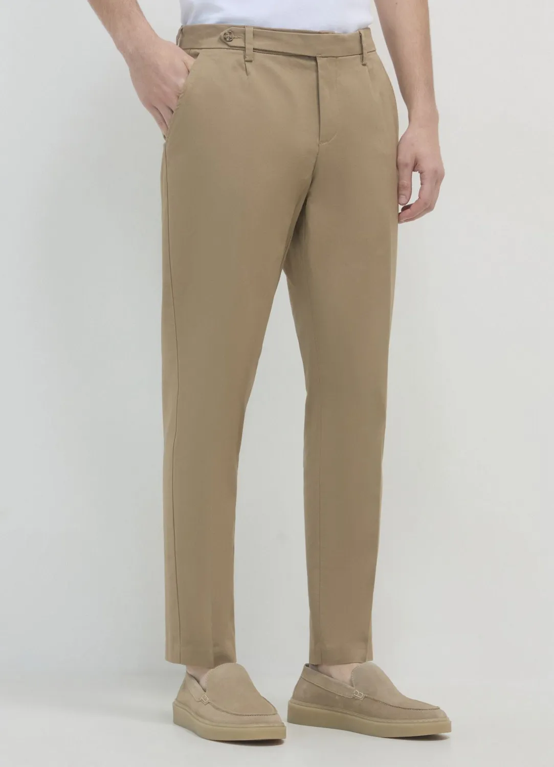 Calliope Chino Sartorial Pantalon Homme Coupe Droite