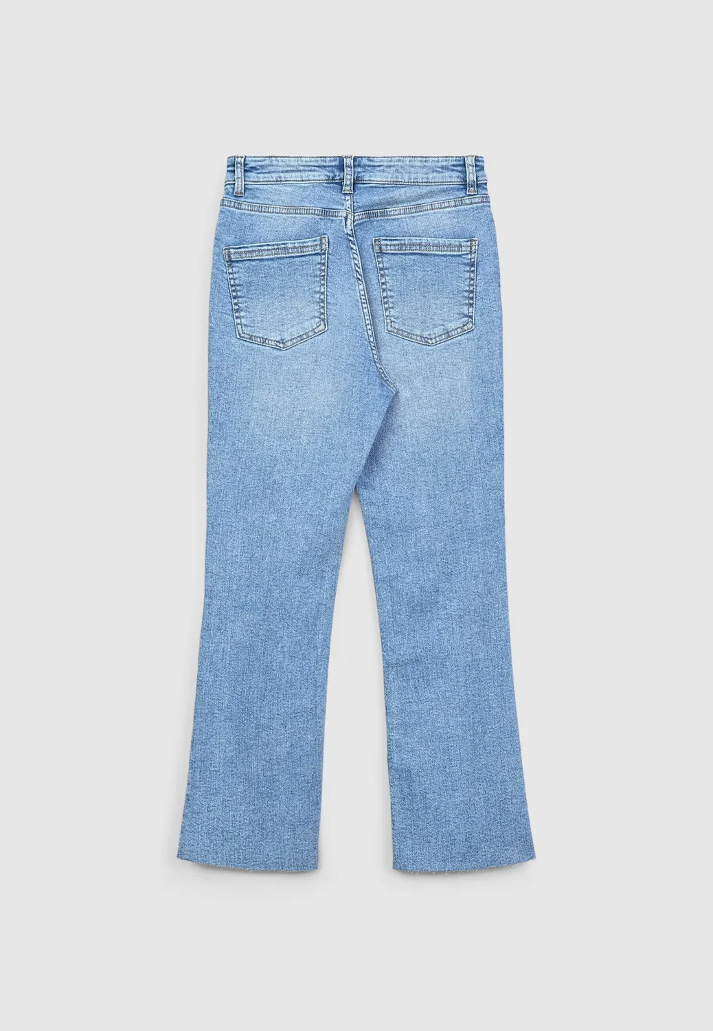 Calliope Cropped Flare jean femme évasé court