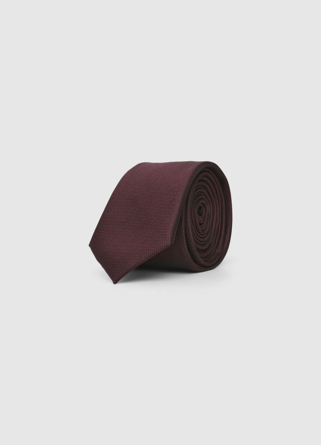 Calliope cravate homme unie classique pointe lance