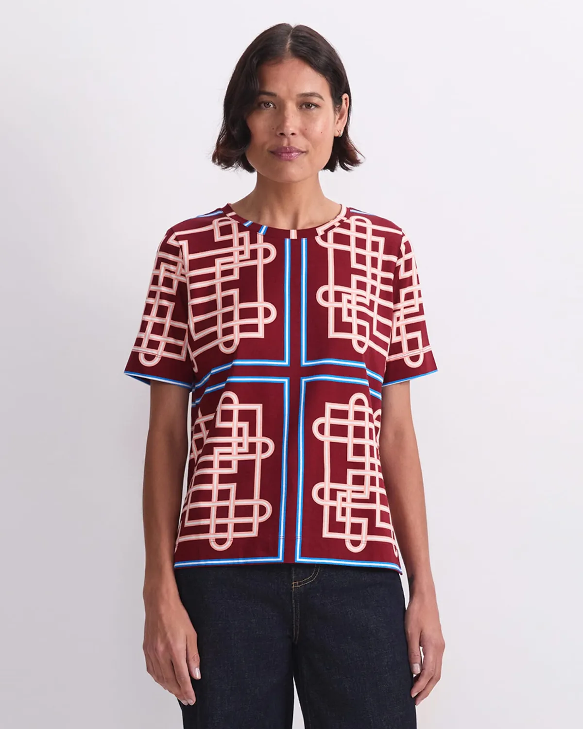 Sportscraft Rhodes 120550 t-shirt femme imprimé