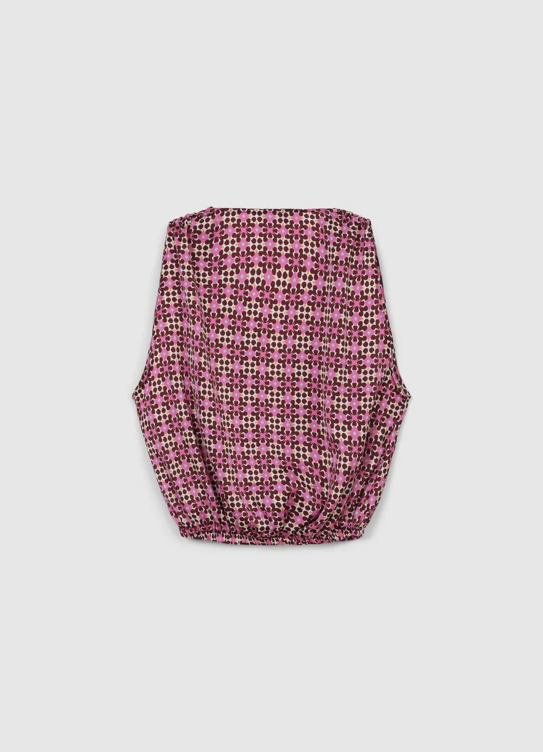 Calliope débardeur croisé satiné top femme fantaisie