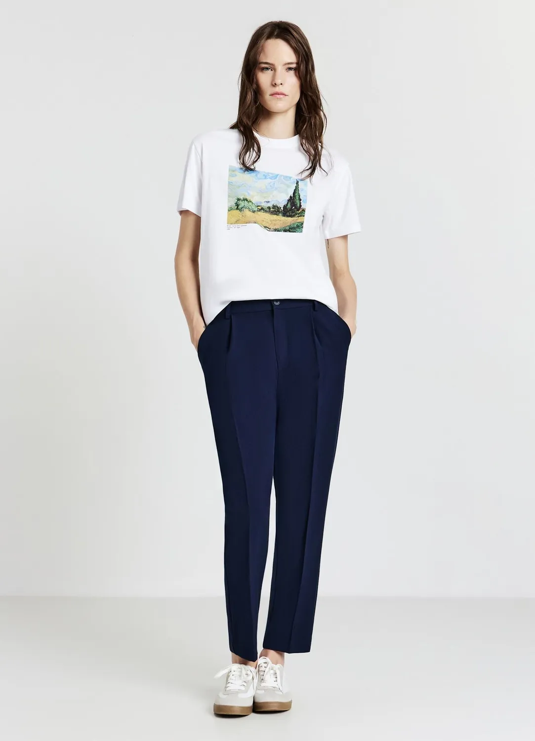 Calliope t-shirt femme coton imprimé art col rond XS-3XL