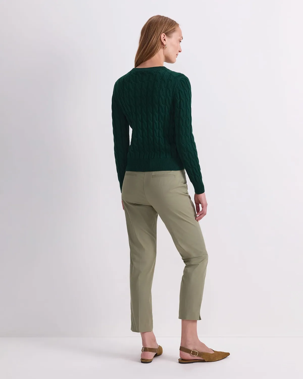 Sportscraft Merino Cable Sweater pull torsades laine mérinos