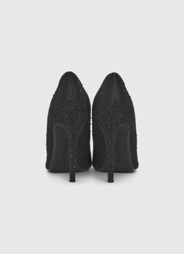 Calliope Décolleté Strass escarpins femme talon 10,5 cm