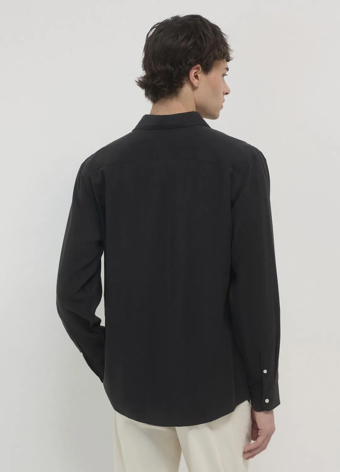 Calliope chemise homme classique manches longues coton