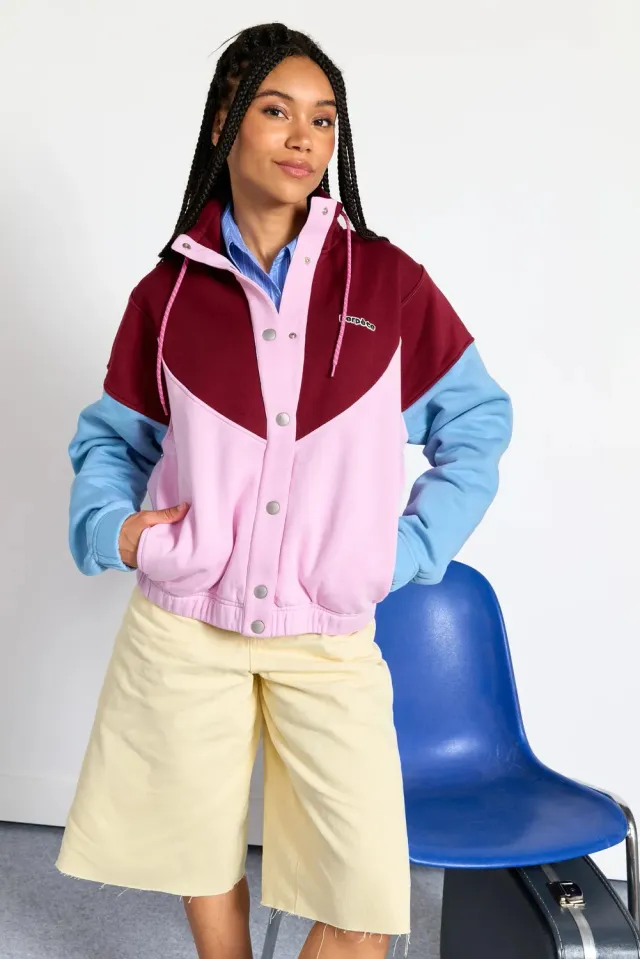 Perpète Laura veste rose XS-XXL molleton