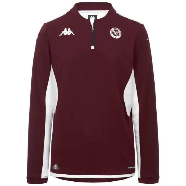 Robe di Kappa Muzira Pro 2 UBB pull bordeaux Hydro-Way