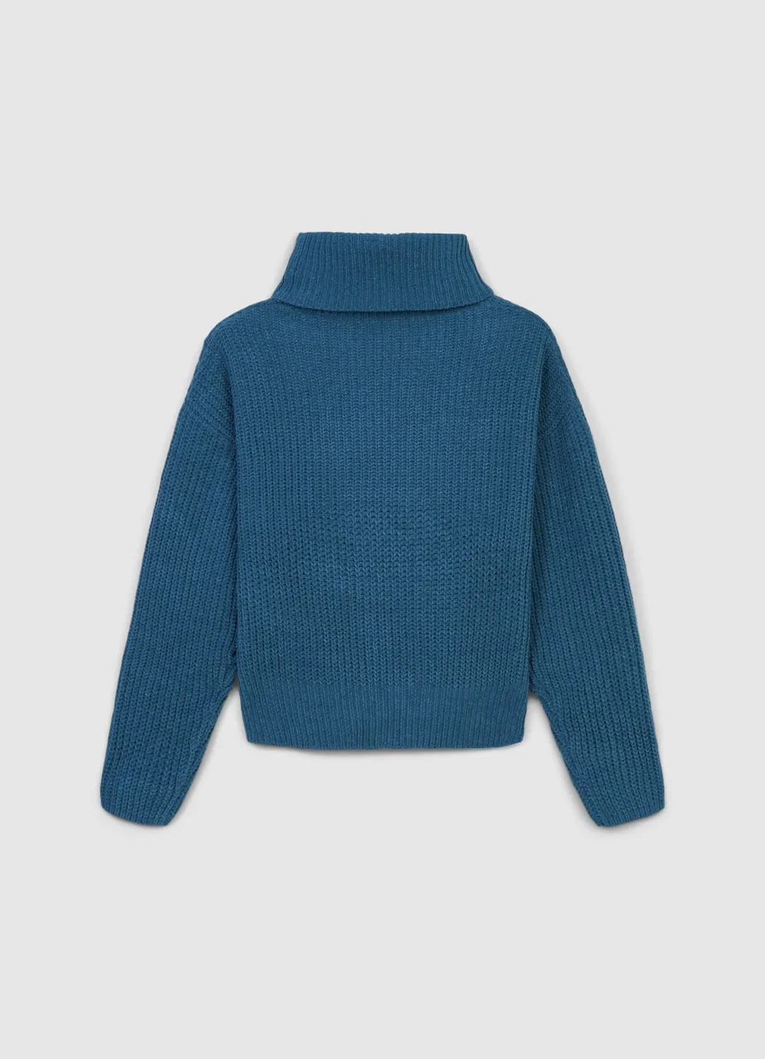 Calliope pull col roulé femme taille S uni maille
