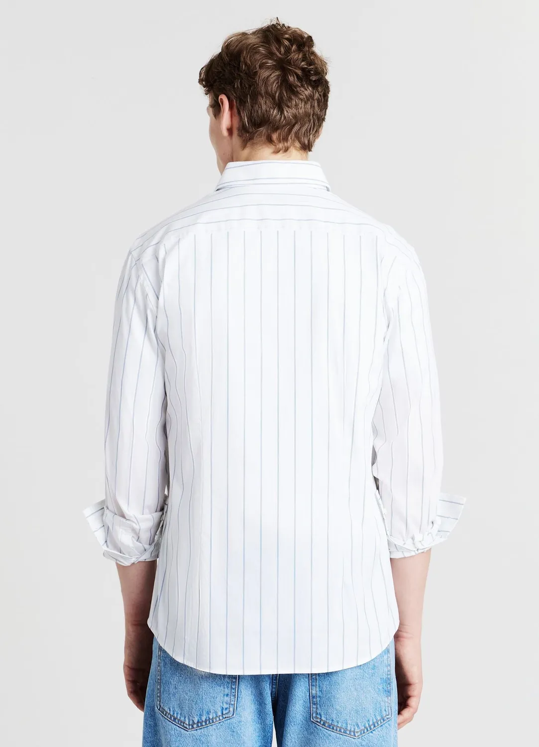 Calliope chemise homme rayures coton regular