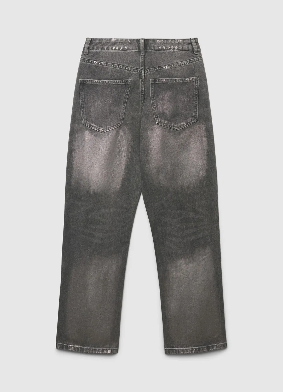 Calliope jean straight enduit femme