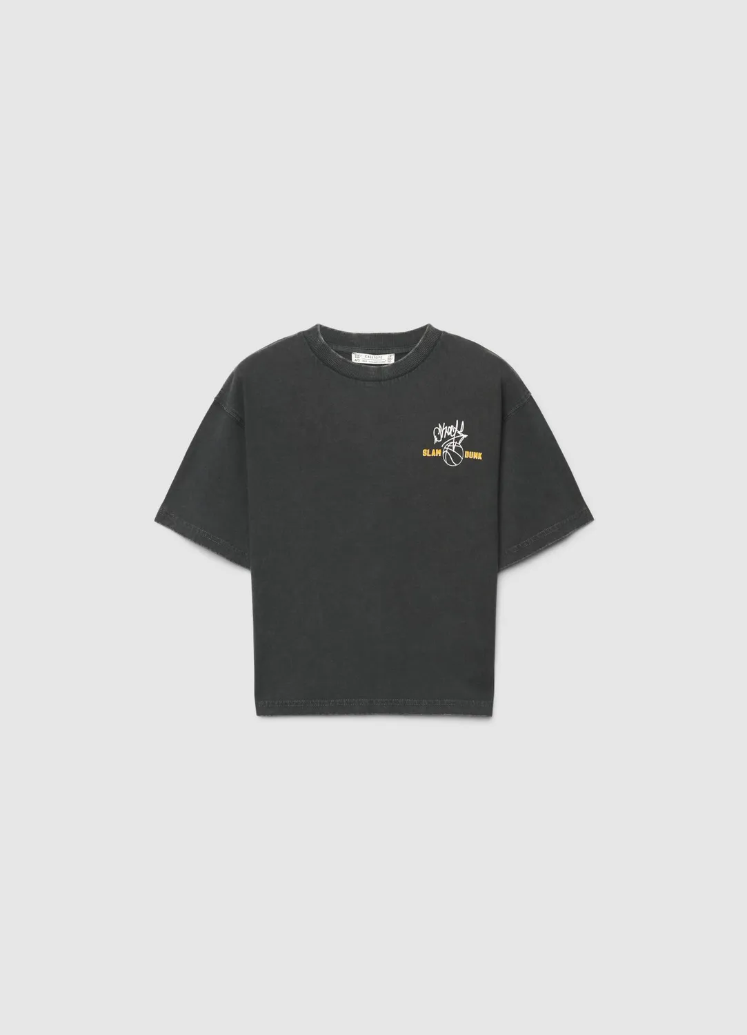Calliope Over t-shirt basket garçon manches courtes