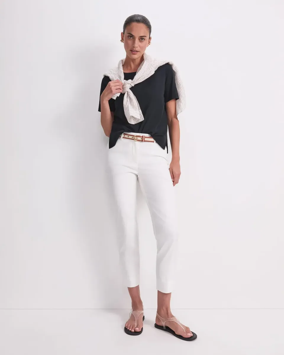 Sportscraft Venus pantalon capri coton stretch femme fuselé