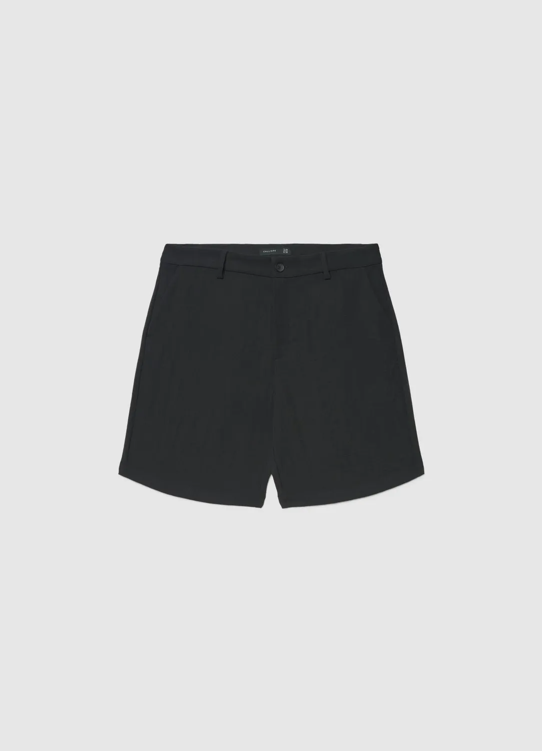 Calliope bermuda chino froissé uni homme
