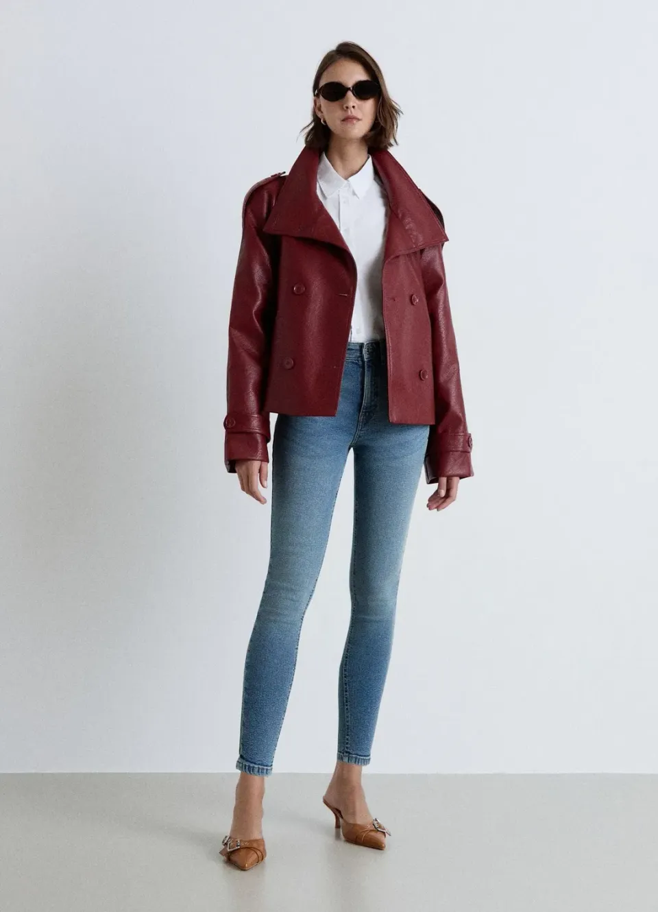 Calliope jean skinny 5 poches taille mi-haute