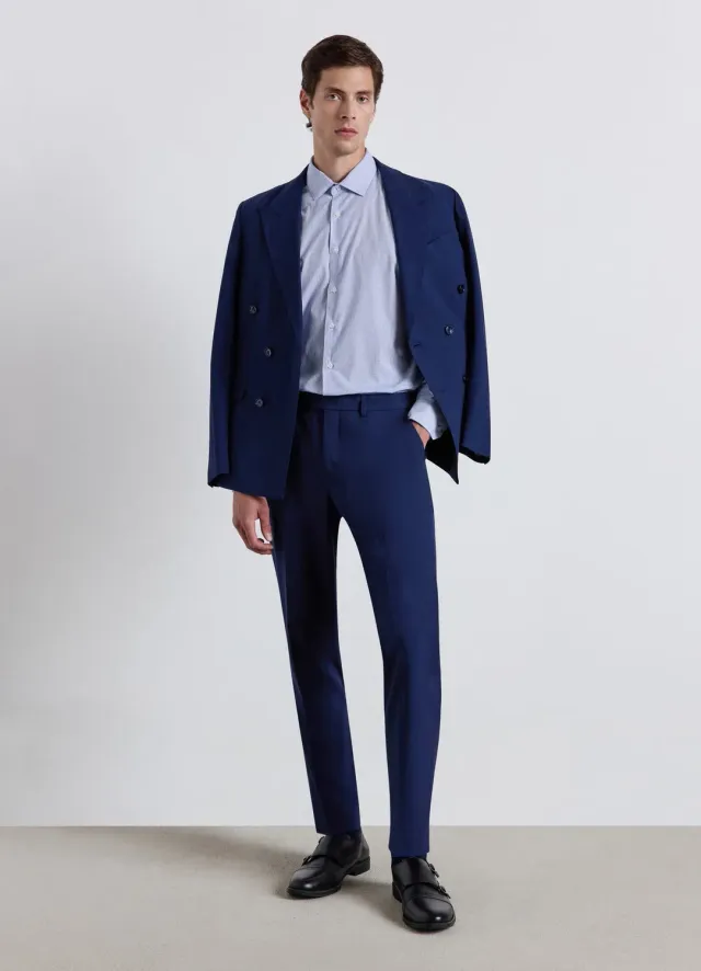Calliope chemise regular à carreaux homme manches longues